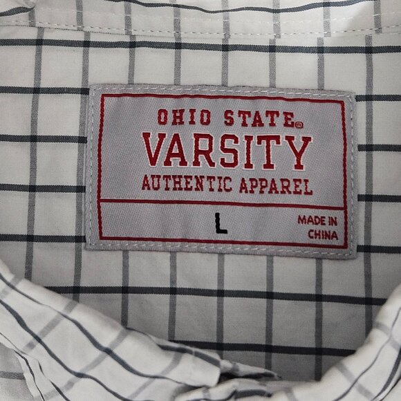 Ohio State University Men’s large button up dress shirt long sleeve - Picture 5 of 10
